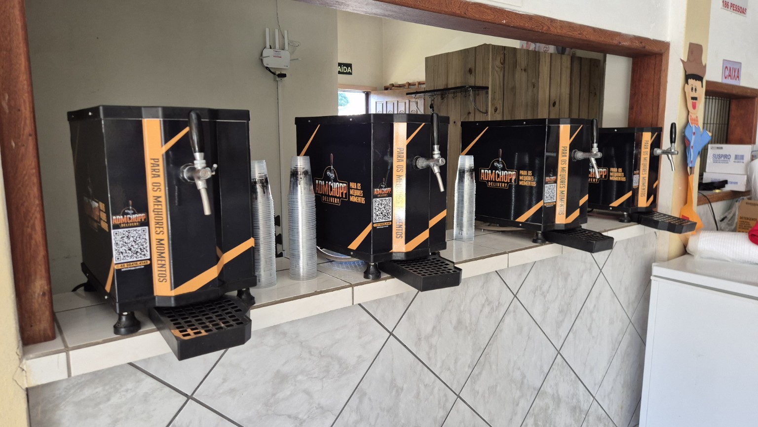 Chopeiras próprias da ADM CHOPP EXPRESS